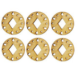 Wooden Round Diamonds Coasters