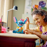 LEGO 43249 Disney Stitch Figure Kids Building Toy Set