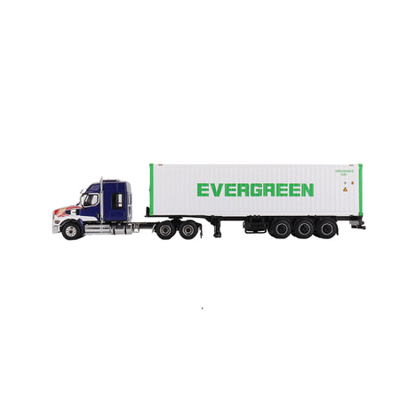 Mini GT Western Star 49X Blue w/ 40' Reefer Container 1:64 Model