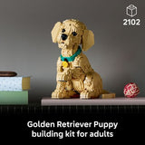 LEGO® Icons Golden Retriever Puppy - Animal Figure 11384