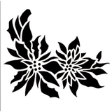 Jem Stencil - Poinsettia - 104 x 93mm / 4 x 3.6