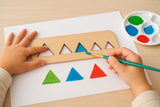 Wooden Triangle Stencil