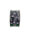 Kirkland 45.7m Wire Edged Ribbon – Snowflake Themed