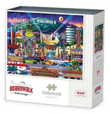 Boardwalk Hollywood Boulevard Puzzle - 500 Piece