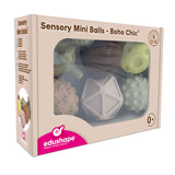Edushape Sensory Mini Balls 6 Piece Boho Chic