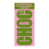 M&S Salted Blond, Pistachios, Shortbread & Cornflakes Chocolate 180g