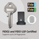 Kensington Guard USB-A Fingerprint Key - FIDO2, WebAuthn/CTAP2 and FIDO U2F - Cross Platform