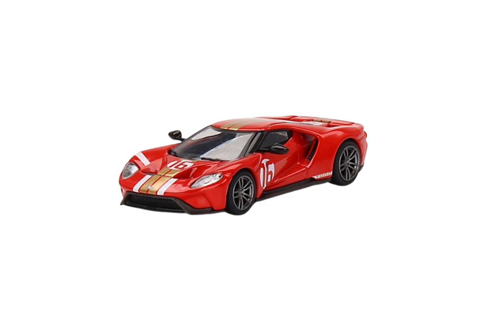 Mini GT FORD GT Heritage Edition Alan Man 1:64 Model