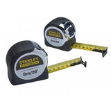 Stanley Fatmax Chrome Pocket Tapes 5m & 8m (Twin Pack)