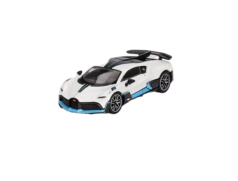 Mini GT Bugatti Divo White 1:64 Model