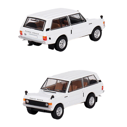 Mini GT Range Rover Davos White 1:64 Model