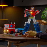 4D Build Transformers Optimus Prime and Semi Truck 3D Model Kit