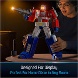 4D Build Transformers Optimus Prime and Semi Truck 3D Model Kit