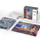 Boardwalk Chicago Downtown Puzzle - 500 Piece