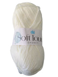 Elle Chiffon Soft Touch Chunky Yarn 100g x 5