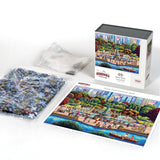 Boardwalk New York Central Park Puzzle - 1000 Piece