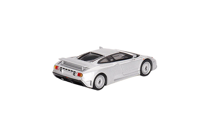 Mini GT Bugatti EB110 GT Grigio Chiaro 1:64 Model