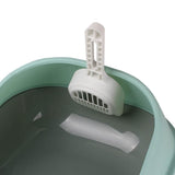 AllPetSolutions Cat Litter Tray & Scoop - Green