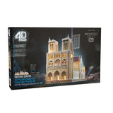 4D Build Notre Dame 3D Model Kit