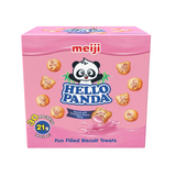 Meiji Hello Panda Strawberry Filled Biscuits 30 x 21g
