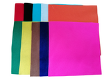 10 Piece 20cm x 20cm Felt Squares
