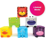 Edushape Soft & Squeezy Critter Blocks