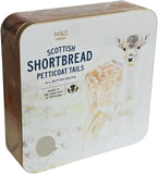 M&S Food All Butter Shortbread Petticoat Tails Fawn Tin 360g