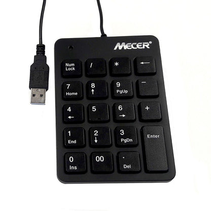 Mecer Numeric Keypad USB - Black