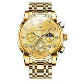 OLEVS Luxury Men's Gold Automatic Watch