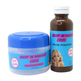 Sof N Magic Banded Blue Bleach Hair Dye Combo