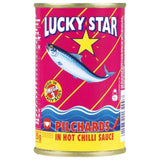 Lucky Star Pilchards in Hot Chilli Sauce 155g