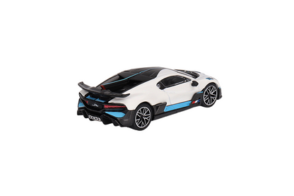 Mini GT Bugatti Divo White 1:64 Model