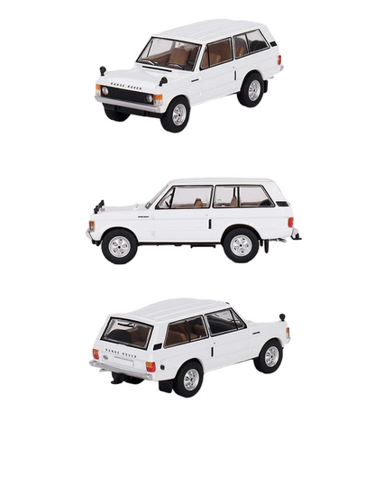 Mini GT Range Rover Davos White 1:64 Model