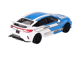 Mini GT Honda Civic TYPE R#3-2023 Pace Car Blue 1:64 Model