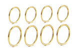 Stainless Steel Sleeper Piercings - 8 Piece