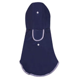 AllPetSolutions Reflective Waterproof Dog Rain Coat Dark Blue - L