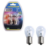 Goodyear 2 Piece P21W 12V 21W BA15S Automotive Halogen Bulb Set