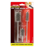 Dekton 3-Piece Tube Brush Set
