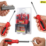 Dekton 21 Piece Screwdriver & Bit Set