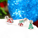 Stainless Internally Threaded Helix Studs - 5 Piece