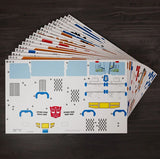 4D Build Transformers Optimus Prime and Semi Truck 3D Model Kit