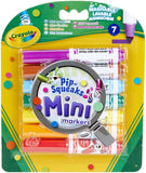 Crayola 7 Piece Pip-Squeaks Mini Washable Markers