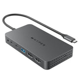 HyperDrive Next 7 Port Dual 4K HDMI USB-C Hub - Midnight Grey