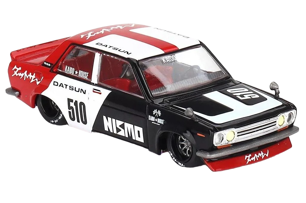 Mini GT Kaido House Datsun Street 510 Racing V1 1:64 Model