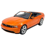 Maisto 2010 Ford Mustang GT Convertible Orange Model – 1:18 Scale