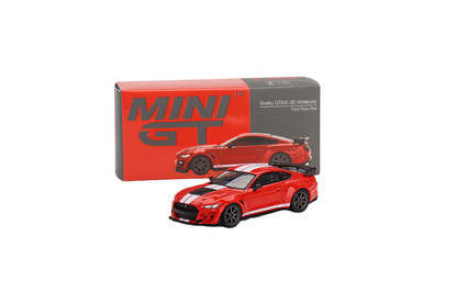 Mini GT Ford Shelby GT500 SE Widebody Race Red 1:64 Model