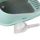 AllPetSolutions Cat Litter Tray & Scoop - Green