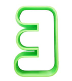 Sykose Cookie Cutter - Alphabet Letter E