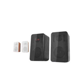 Dual Bookshelf Bluetooth Speaker ABDT-205W/B
