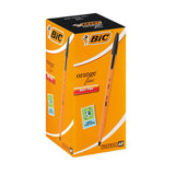 BIC Orange Fine Ball Point Pen - Black (Box of 60)